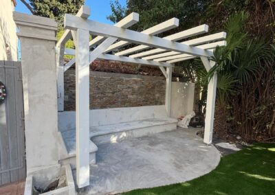 Aménagement extérieur jardin Marseille 12e