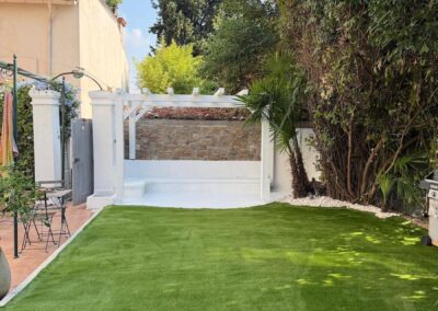Aménagement extérieur jardin Marseille 12e – aménagement global du jardin