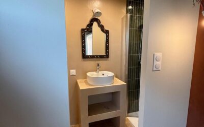 Rénovation d’une dépendance à Marseille – Salle de bain et chambre