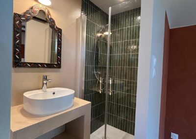 Rénovation dépendance Marseille – salle de bain moderne