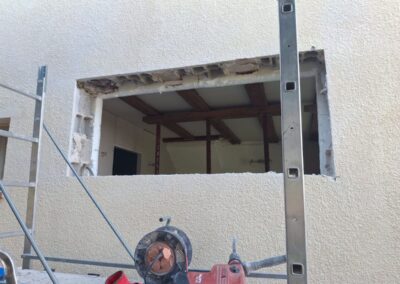 détail rénovation d'une dépendance Marseille